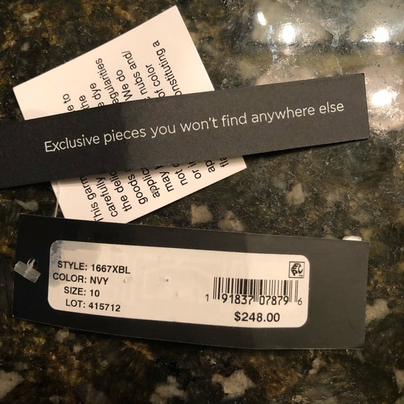 Avery G off the shoulder ruffle front dress - Picture 2 of 4